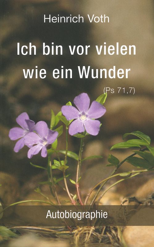 Ich bin vor vielen wie ein Wunder